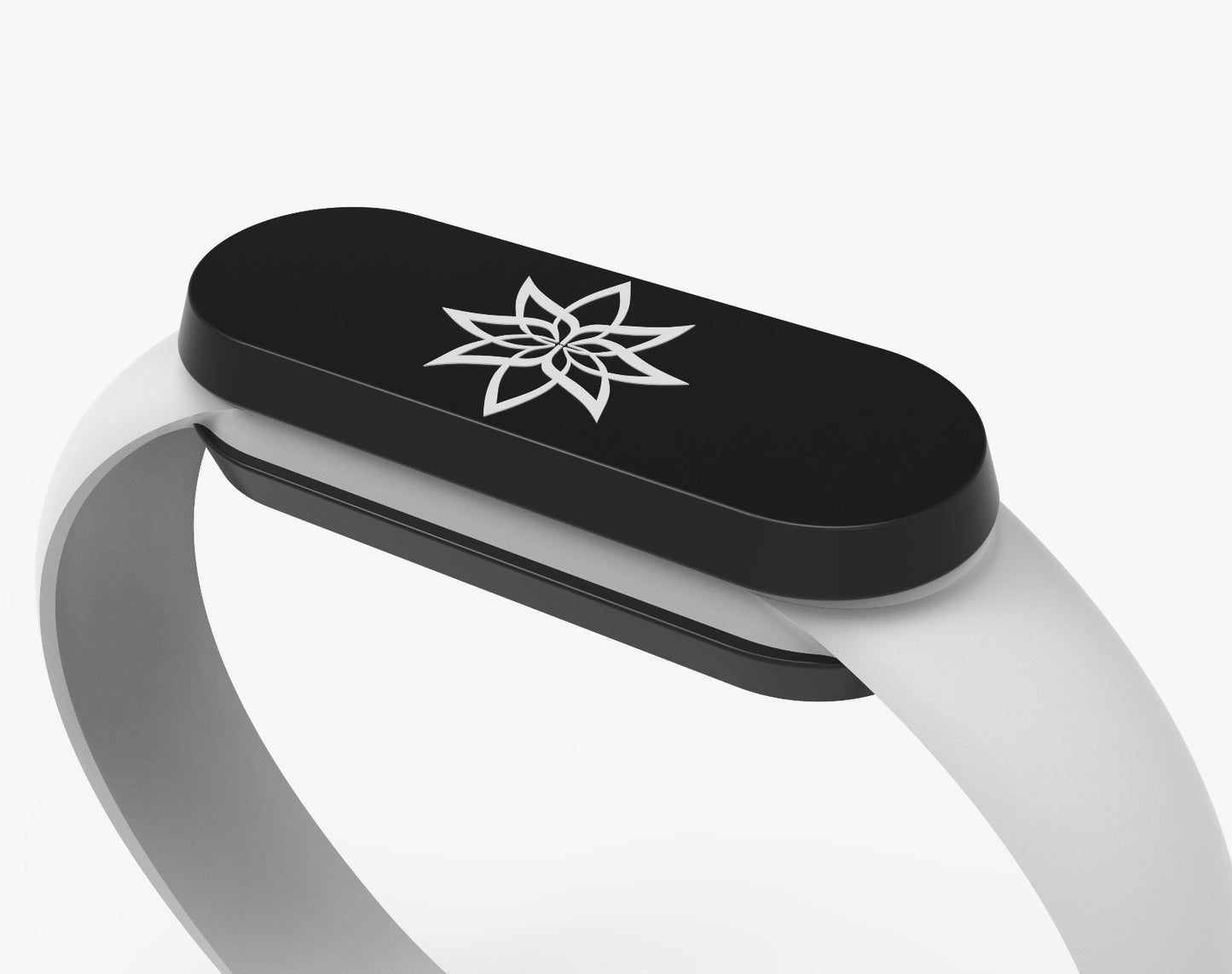 Pulsera Protección EMF Anti-Radiación 5G WiFi - BLACK WHITE